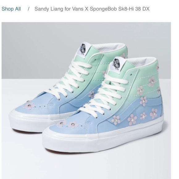 SANDY LIANG FOR VANS X SPONGEBOB SK8-HI 38 DX - Picture 3 of 7
